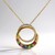 Collana in oro con Zaffiro Ceylon Blu (CIRARI)