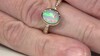 Anillo en oro con Ópalo Welo AAA (CIRARI)