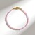 Bracciale in argento con Berillo Fancy