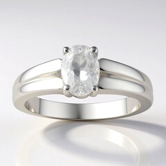 Herkimer Quarz-Silberring