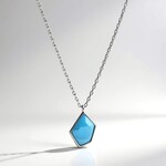 Collana in argento con Larimar