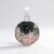 Ciondolo in argento con Rodonite Sulavesi (Bali Barong)