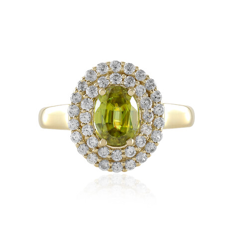 Anillo en oro con Esfena