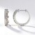 Pendientes en plata con Diamante chocolate I2