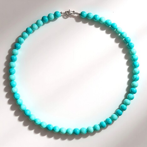 Collana in argento con Amazzonite