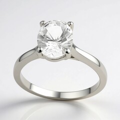 Anello in argento con Danburite