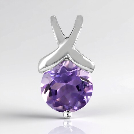 Ciondolo in argento con Ametista