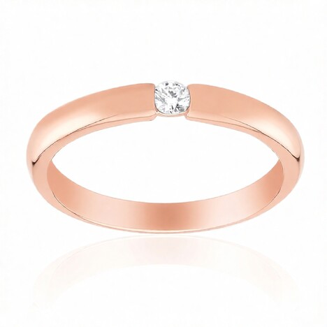 SI1 (G) Brillant-Silberring (Annette)