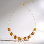 Collar en plata con Cuarzo blanco