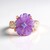Anello in argento con Ametista (Gems en Vogue)