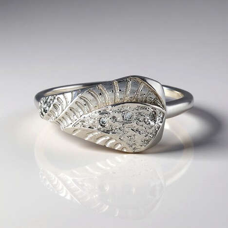 Anello in argento con Zircone (MONOSONO COLLECTION)