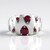 Anello in argento con Rubino del Madagascar (de Melo Essence)
