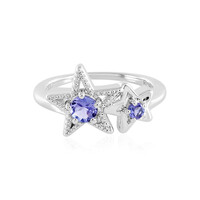 Anello in argento con Tanzanite