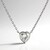 Collana in argento con Topazio Bianco