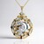 Collana in argento con Topazio Blu Londra (Gems en Vogue)