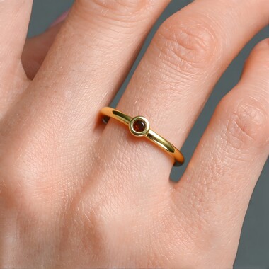 Roter I2 Brillant-Goldring
