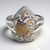 Anello in argento con Diaspro Dentritico Sonora