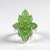 Bague en argent et Jade du Canada