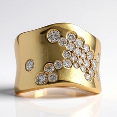Anello in oro con Diamante SI2 (H) (CIRARI)