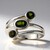 Anello in argento con Tormalina Verde Brasiliana (Pallanova)