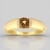Anello in oro con Zircone Kings Plains Giallo