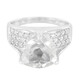 Bague en argent et Quartz Princier
