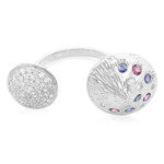 Anello in argento con Gemme