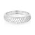 Bague en argent et Saphir blanc