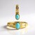Anello in argento con Turchese Sleeping Beauty (Faszination Türkis)