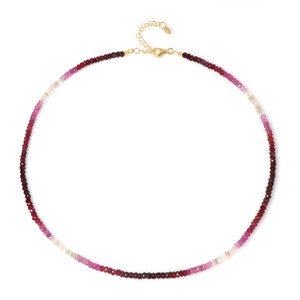 Collar en plata con Rubí de Madagascar