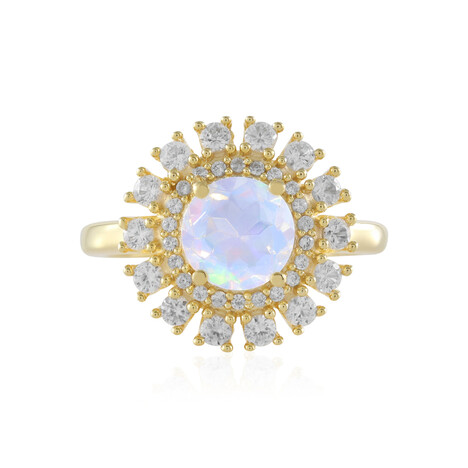 Welo Opal Silver Ring