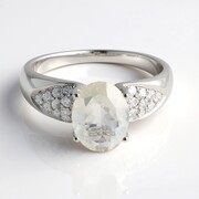 Anello in argento con Ortoclasio