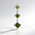 Ciondolo in argento con Vesuvianite