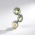 Ciondolo in argento con Ametista Verde (MONOSONO COLLECTION)