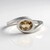 Anello in argento con Zircone Mandarino