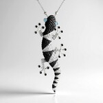 Collana in argento con Topazio Blu Svizzero (Dallas Prince Designs)