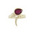 9K Madagascar Ruby Gold Ring (de Melo)