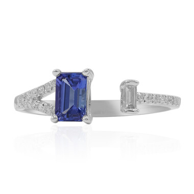 AAA-Tansanit-Goldring (CIRARI)