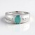 Anello in argento con Grandidierite