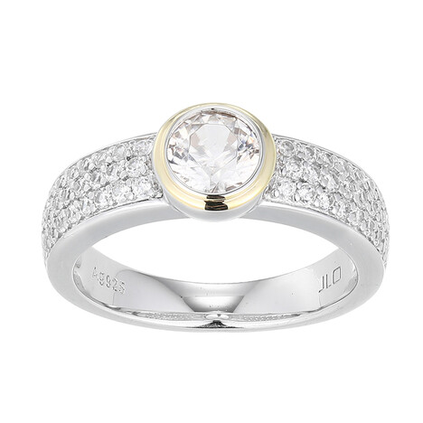 Bague en argent et Zircon (Adela Silber)