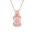 Collana in argento con Opale Rosa (Adela Silber)