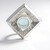 Anello in argento con Topazio Blu Cielo (MONOSONO COLLECTION)