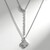 Collier en argent et Zircon (Adela Silber)