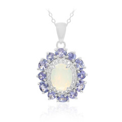 Welo-Opal-Silberhalskette