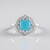 Anello in oro con Turchese Sleeping Beauty