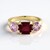 Anello in oro con Rubino Bemainty (Adela Gold)