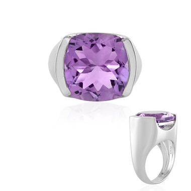 Anello in argento con Ametista Rose de France