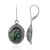 White Quartz Silver Earrings (Art of Nature)
