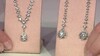 Pendientes en plata con Topacio blanco