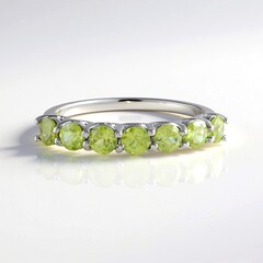 Anello in argento con Sfene